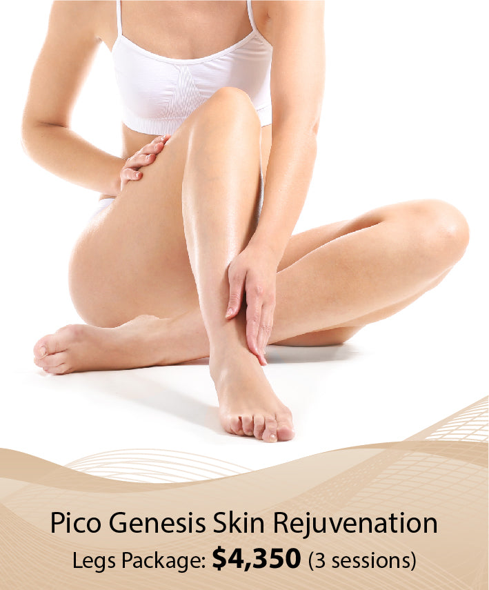 Pico Genesis Skin Rejuvenation (Legs Package - 3 Session)